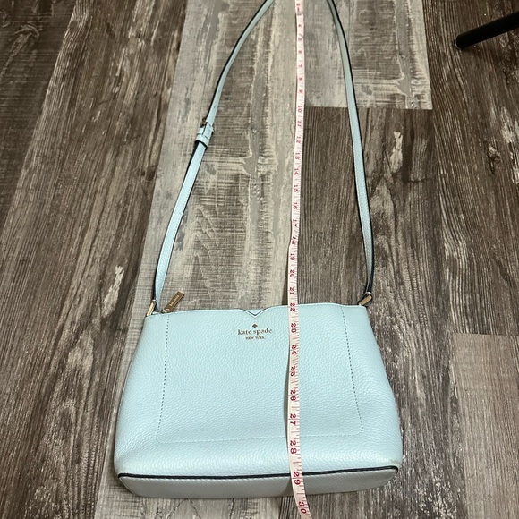 Kate spade light baby blue crossbody bag purse - Picture 14 of 14
